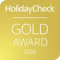 HolidayCheck Gold Award 2025