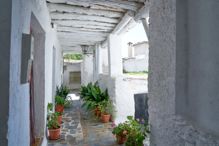 Das weiss gekalte Dorf Pampaneira