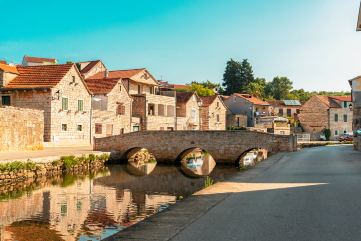 Brücke in Vrboska