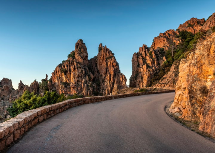 Das Naturwunder Calanche de Piana