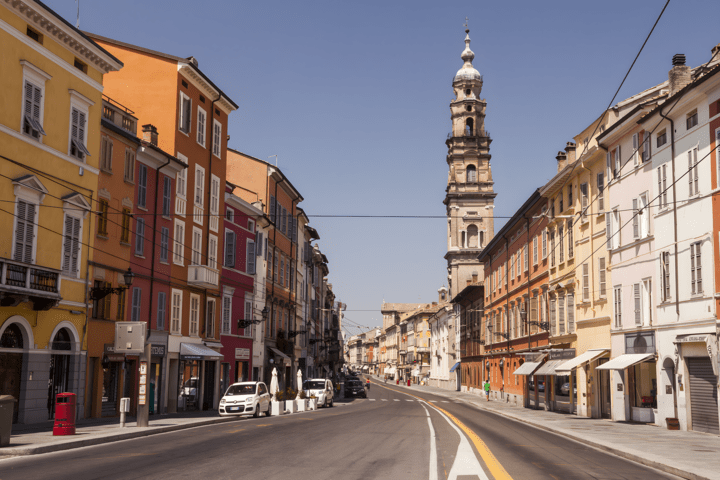 Strasse in Parma