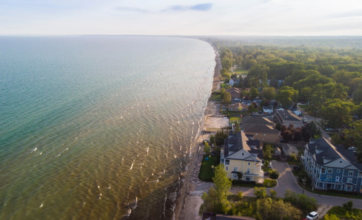 Der längste Süsswasserstrand der Welt