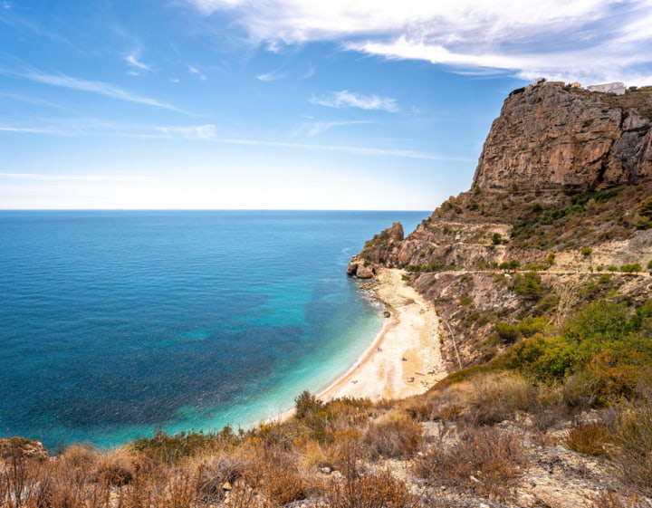 Cala del Moraig in Benitatxell