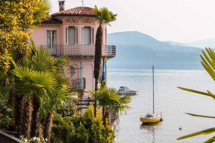 Haus am See in Cannero Riviera