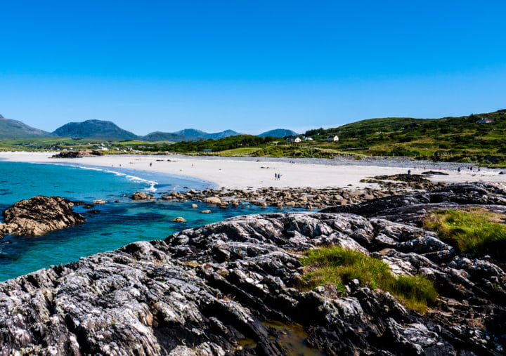 Strand entlang des Wild Atlantic Way