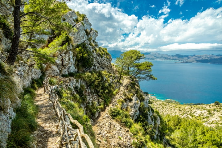 Wanderung zum Berg Talaia d'Alcúdia
