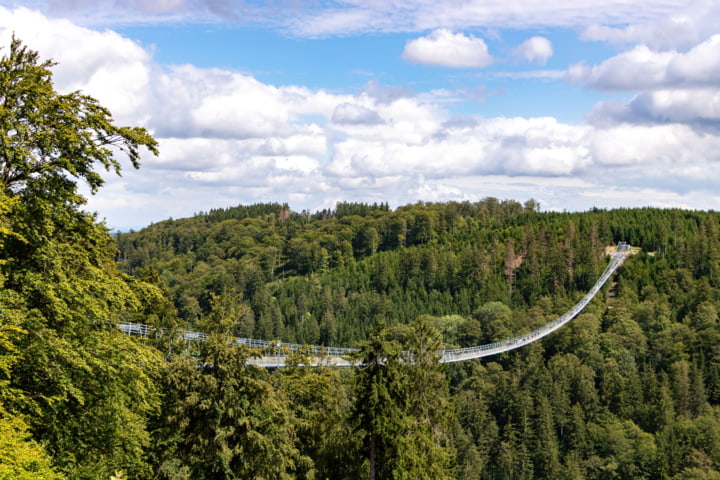 Skywalk Hängebrücke in Willingen, Deutschland