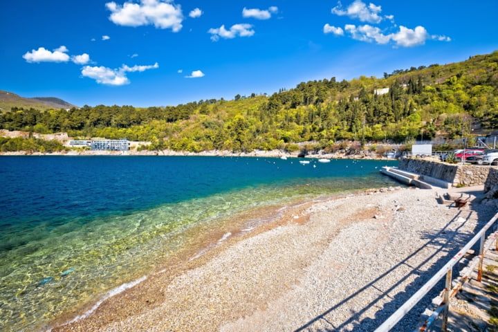 Strand in Opatija