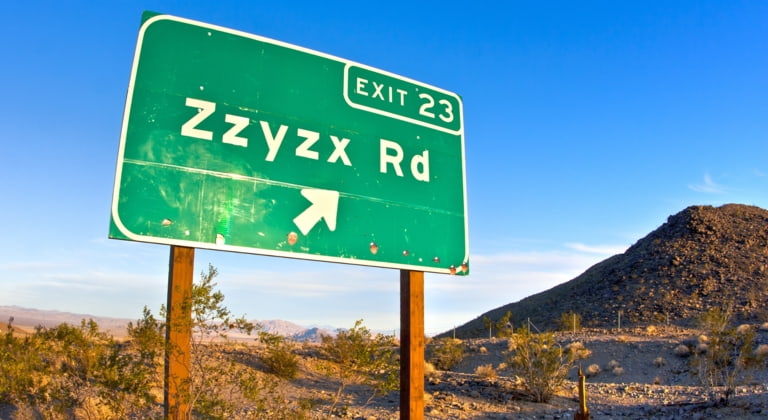 ZZYZX Road